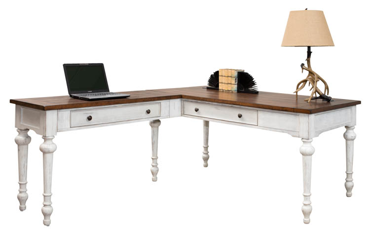 L-Shaped Writing Desk by Martin Furniture