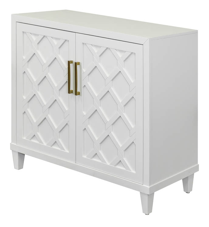 Modern Wood 40in Console with Doors - Fully Assembled by Martin Furniture