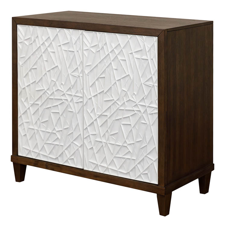 Modern Wood 40in Console with Doors - Fully Assembled by Martin Furniture