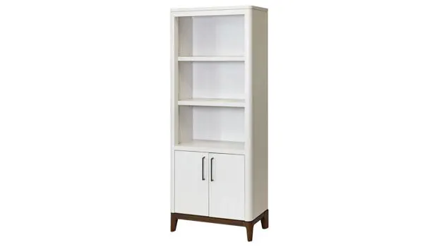 Bookcase with Doors Fully Assembled by Martin Furniture