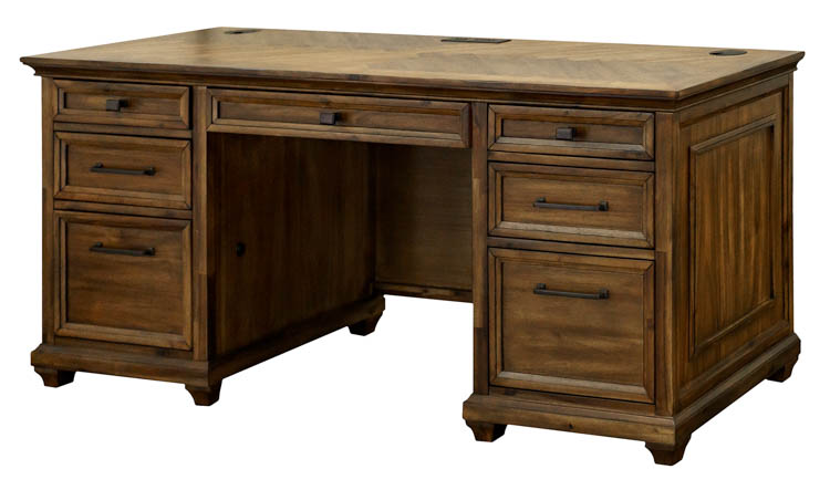 Office Credenza Desk by Martin Furniture