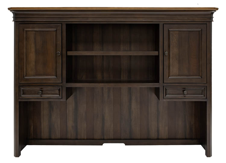 68in W Executive Hutch With Wood Doors by Martin Furniture