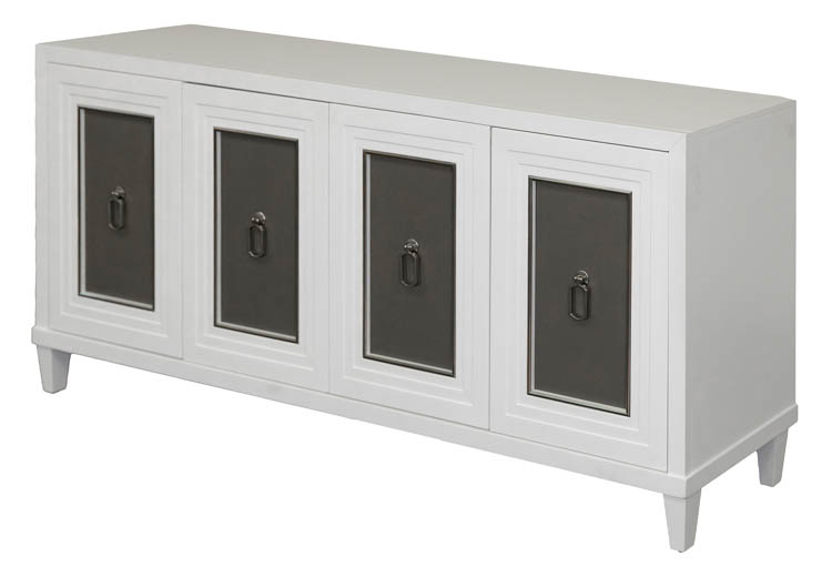 Modern Wood 70in Console with Doors - Fully Assembled by Martin Furniture