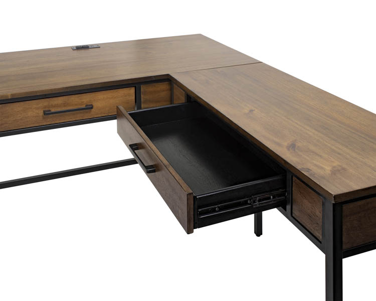 LShaped Writing Desk Martin Furniture UHA683