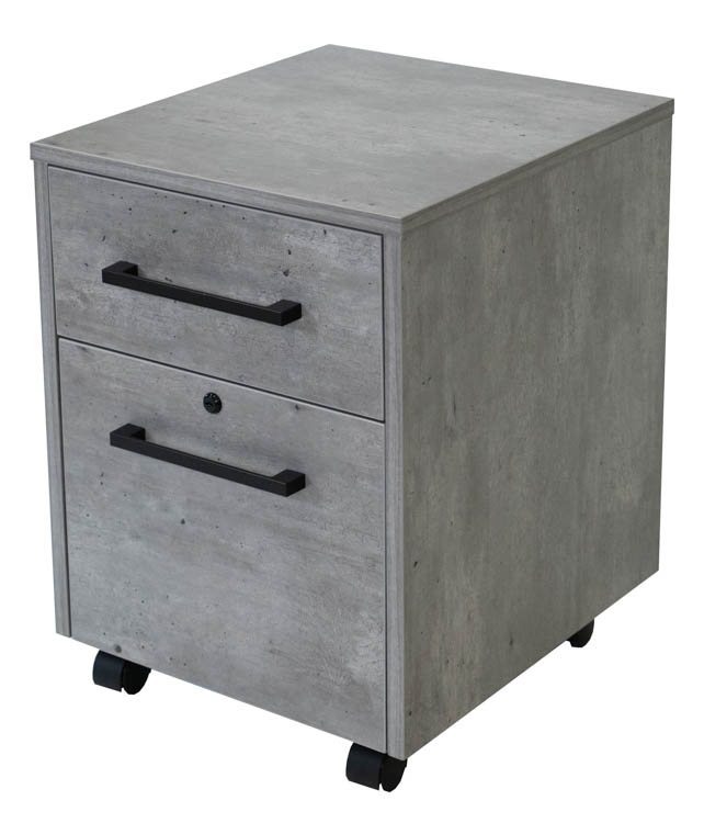 Two Drawer Mobile File Cabinet by Martin Furniture