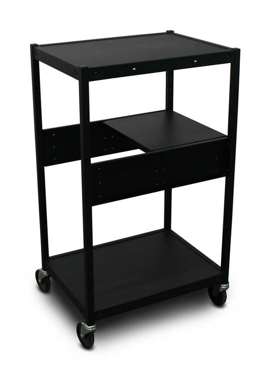 Cart with 1 Pull-Out Side-Shelf by Marvel