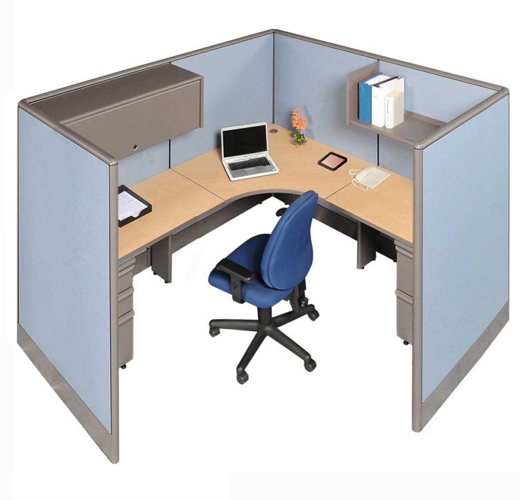 7' x 7' Single Workstation by Marvel