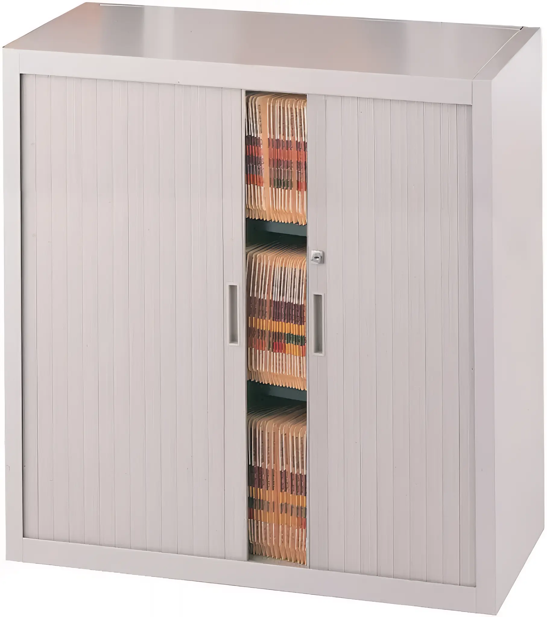 File Harbor Cabinet 36in W x 18in D x 38in H with Three Tiers by Mayline Office Furniture