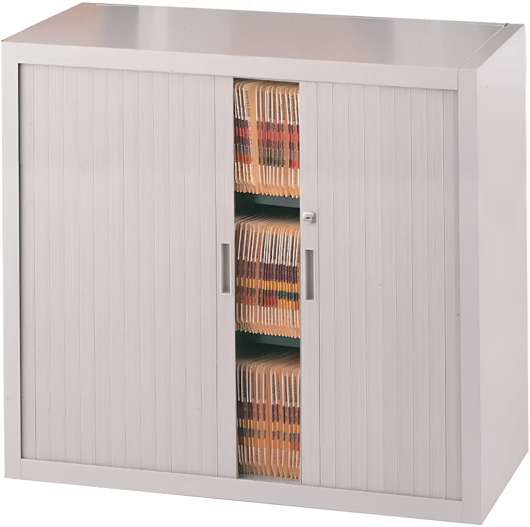 File Harbor Cabinet 48in W x 18in D x 38in H with Three Tiers by Mayline Office Furniture
