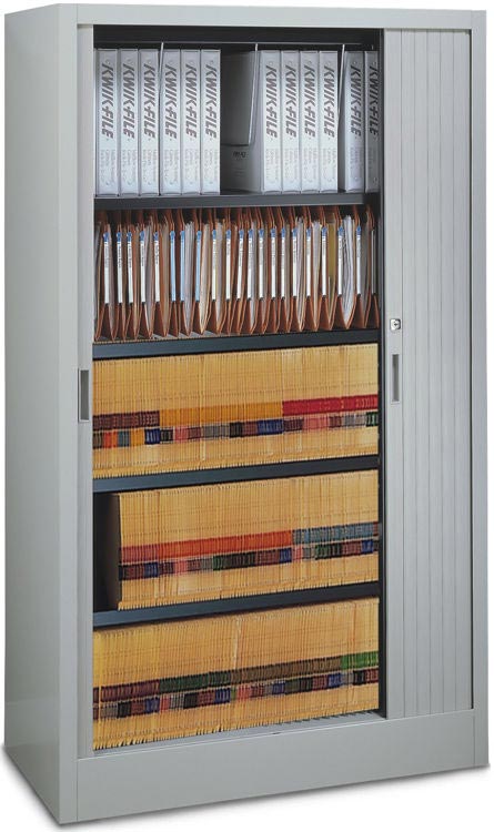 48in W Five Tier File Harbor Cabinet by Mayline Office Furniture