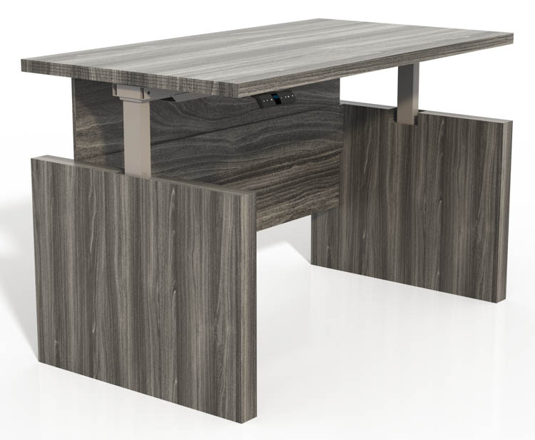 Mayline Gray Laminate Conference Table Modesty Panel 