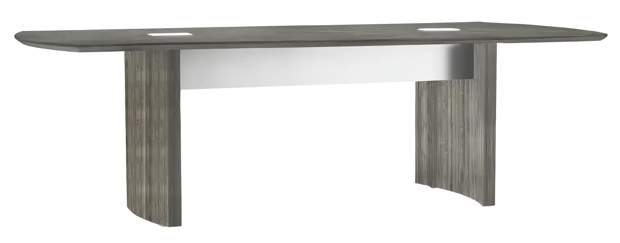 MNC8LGS 8 ft. Medina Conference Table - Laminate Gray Steel - 29.5 x 96 x 42 in.
