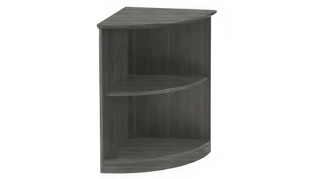 Shelf Quarter Round Bookcase 2 by Mayline