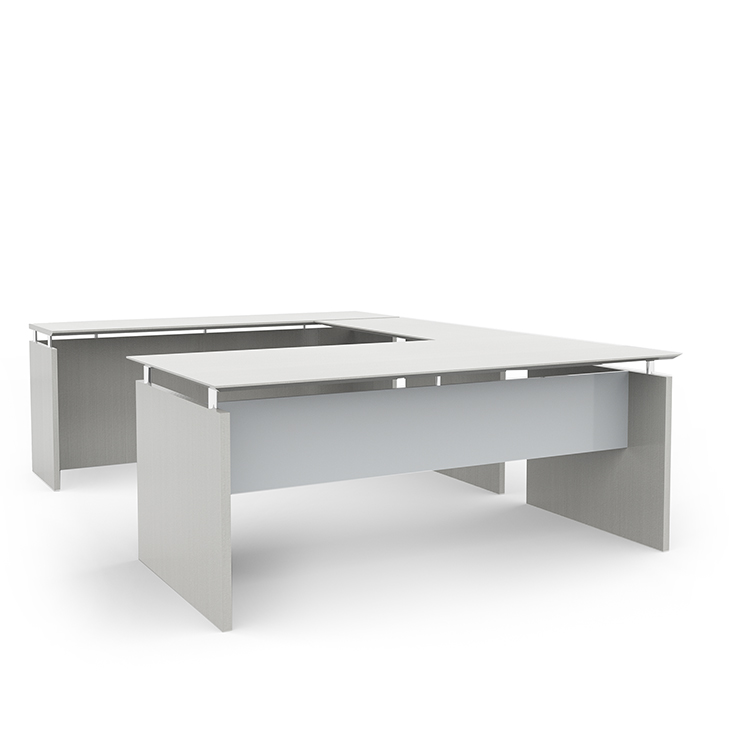 72in x 104in Reversible U-Desk by Mayline Office Furniture