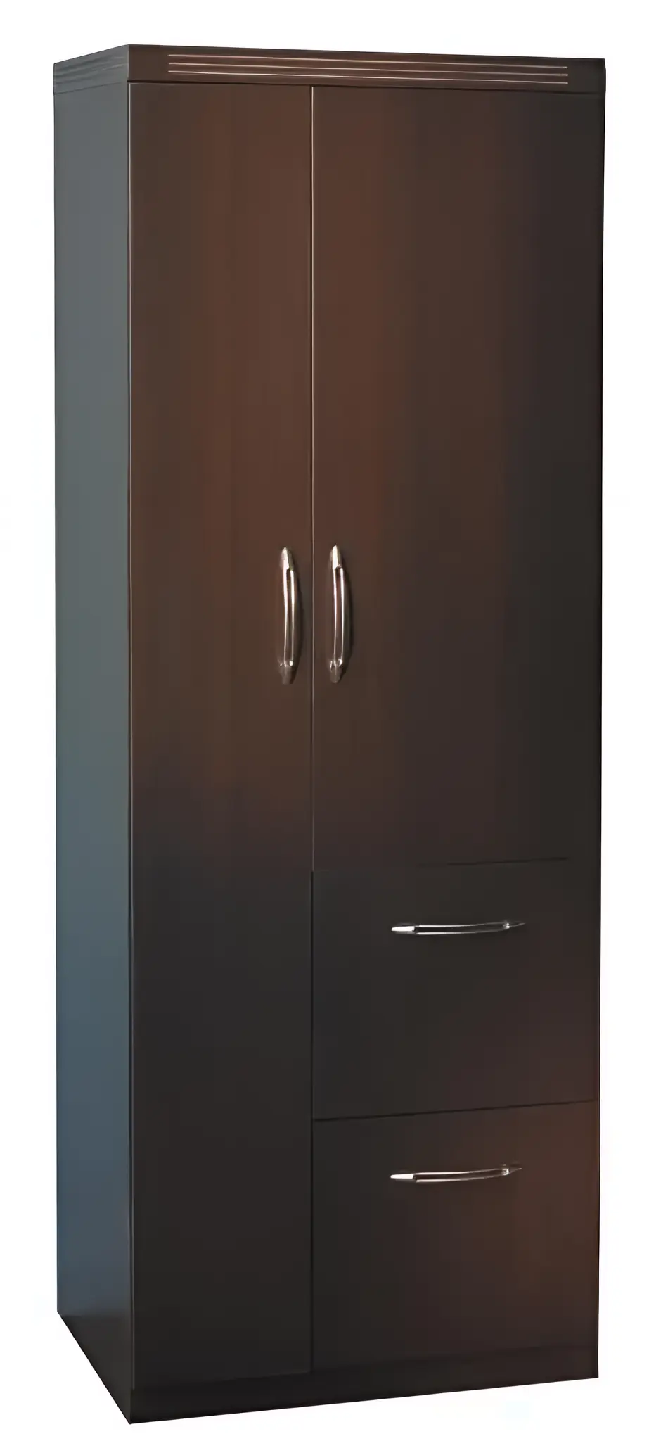 APSTLDC Aberdeen Series Personal Storage Tower, Mocha - 68.75 x 24 x 24 in.