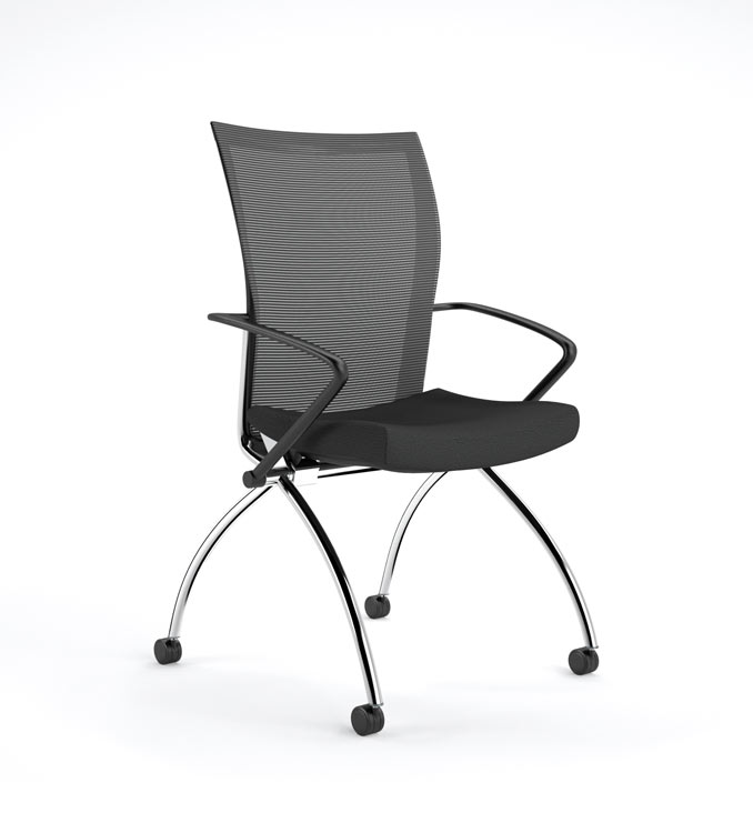 Valore High Back Chair with Arms by Mayline Office Furniture