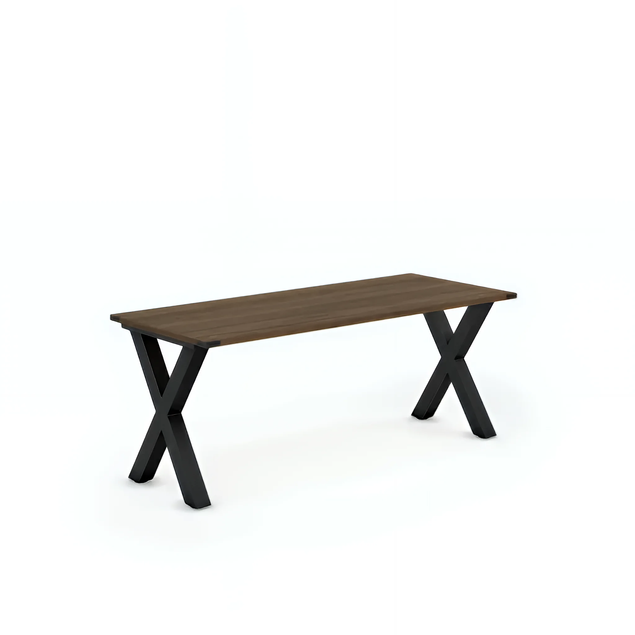 66in x 30in Desk by WFB Designs Ruxin Collection in Modern Walnut