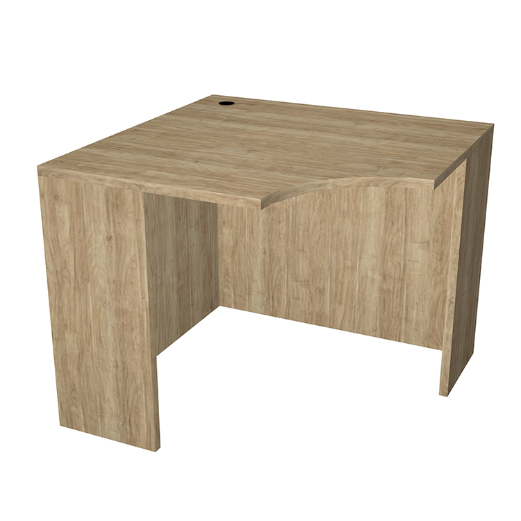 36in x 36in Corner Desk with 24in D Work Surface Ends by WFB Designs