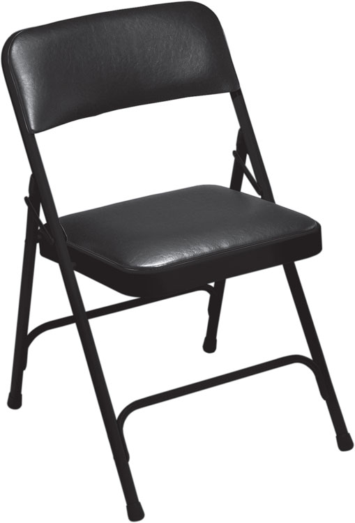Premium Vinyl Folding Chair by National Public Seating