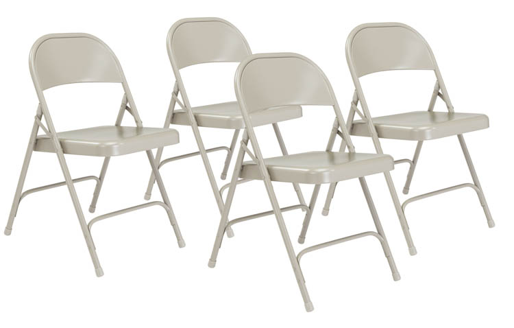 All-Steel Folding Chair by National Public Seating