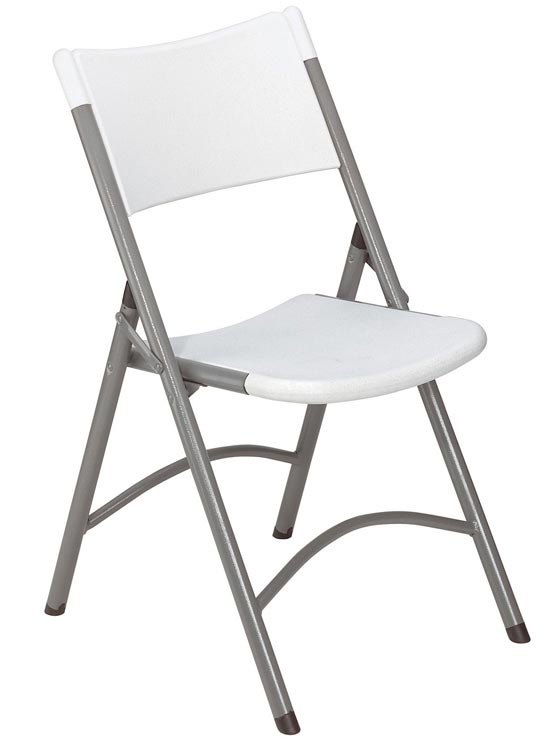 Blow Molded Folding Chair by National Public Seating