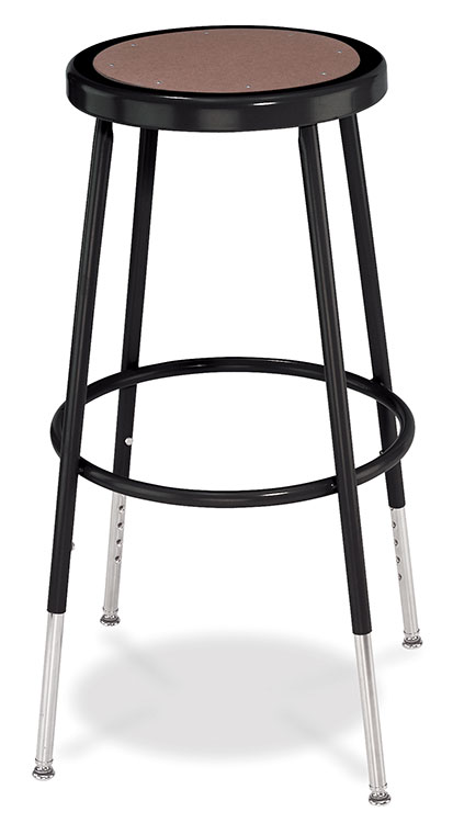 25in-33in Adjustable Height Stool by National Public Seating