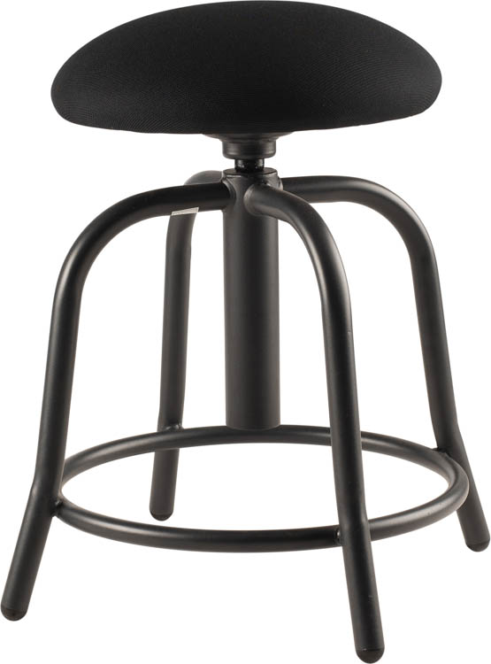 Height Adjustable Padded Stool by National Public Seating