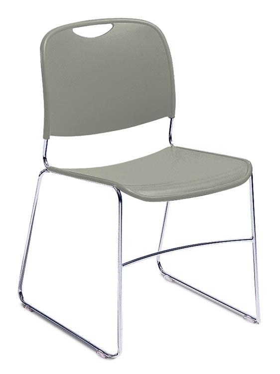 Hi Tech Compact Stack Chair by National Public Seating