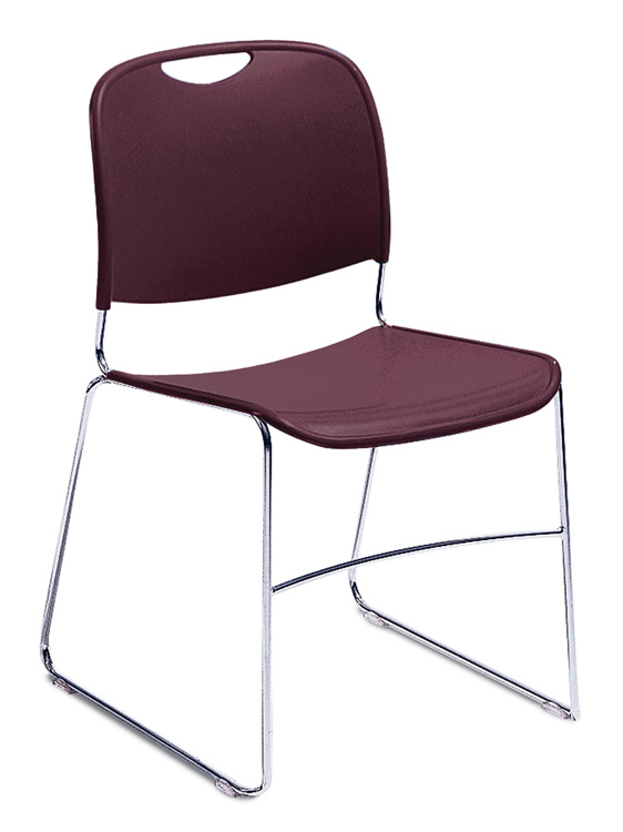 Hi Tech Compact Stack Chair by National Public Seating