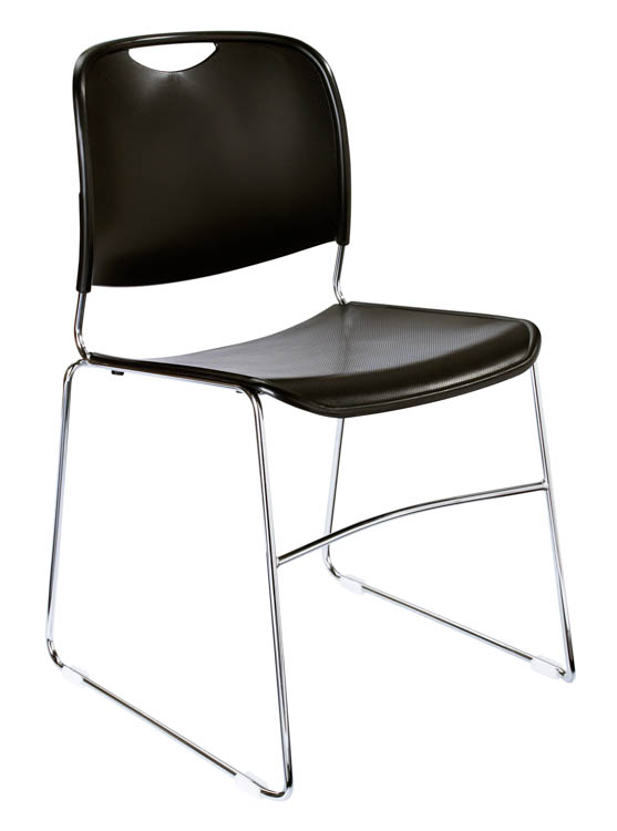 Hi Tech Compact Stack Chair by National Public Seating