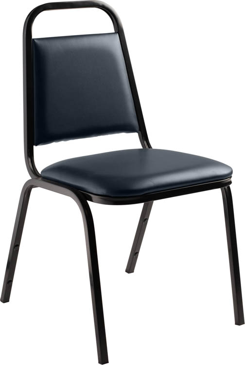 Vinyl Upholstered Stack Chair by National Public Seating