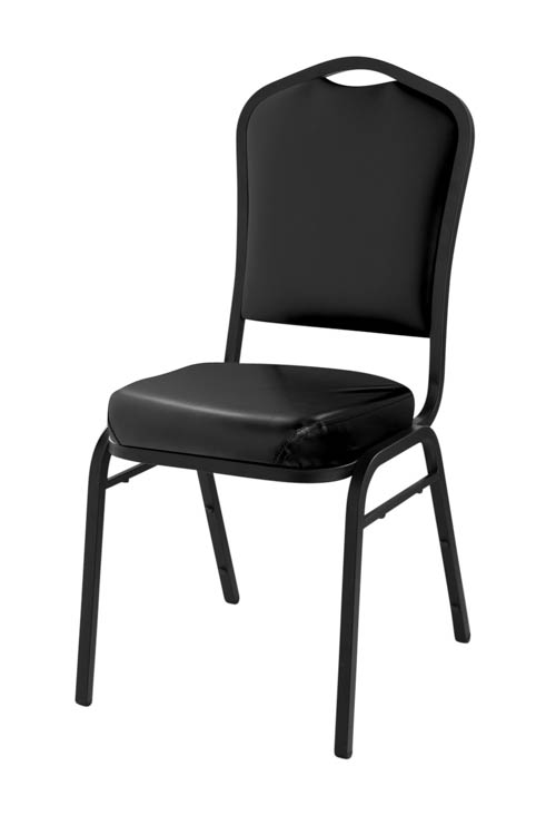 Vinyl Padded Stack Chair by National Public Seating