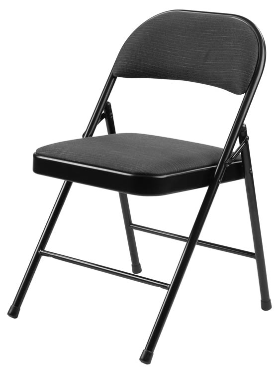 Fabric Padded Folding Chair by National Public Seating