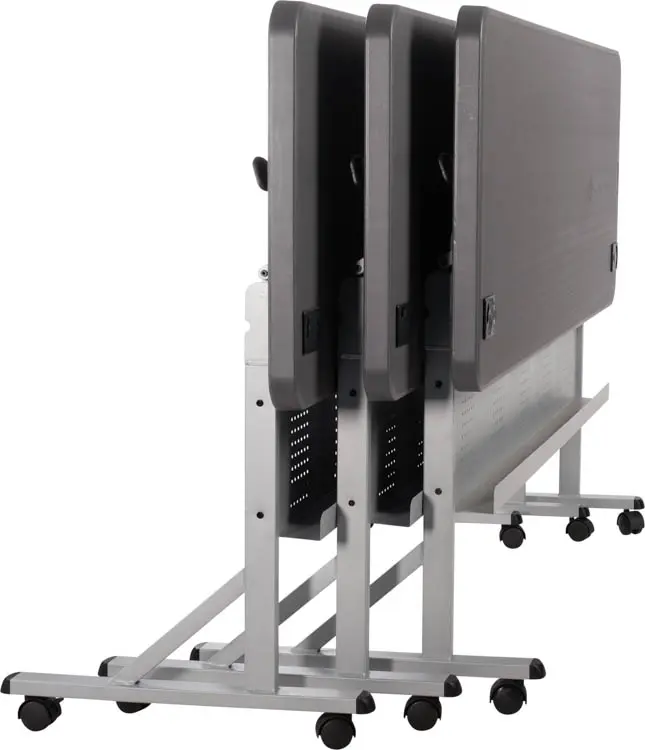 60in x 24in Flip and Store Nesting Training Table by National Public Seating