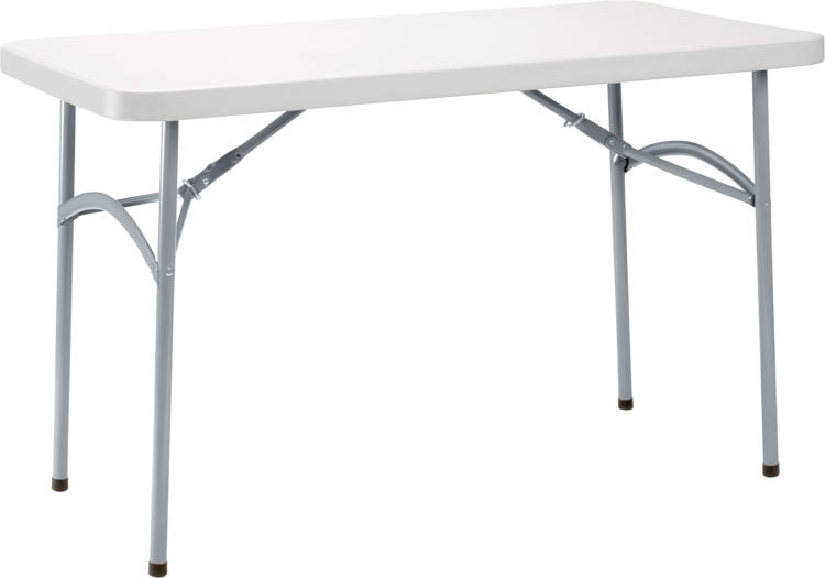 24in x 48in Heavy Duty Folding Table by National Public Seating