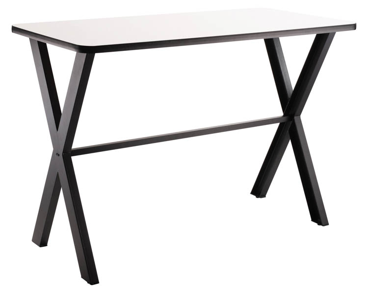 6ft Table with Whiteboard Top, 42in Height by National Public Seating