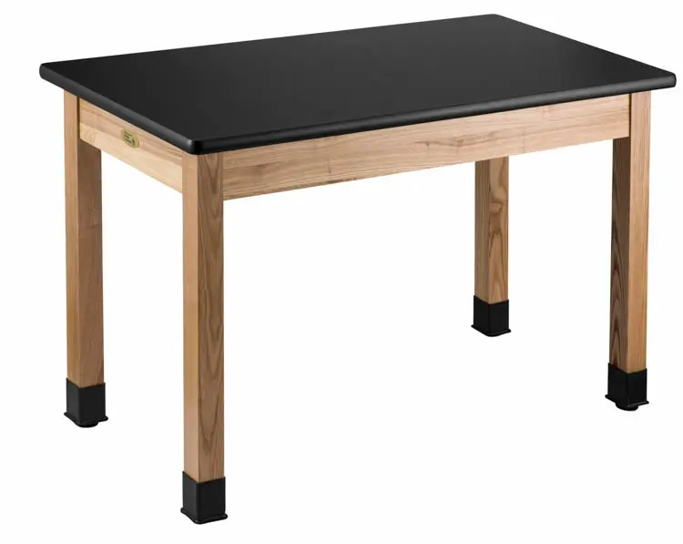 Science Lab Table, High Pressure Laminate (Table Top), Medium Density Fiberboard (Core), 54" L x