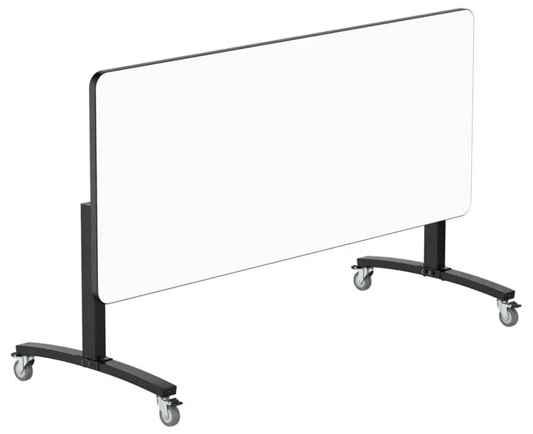 Flip-Top Mobile Flipper Table 72in W x 30in D by National Public Seating