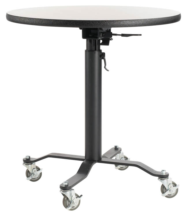 36in Round, Adjustable Height CafÃƒÂ© Table by National Public Seating
