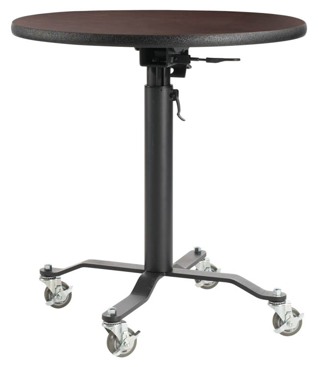 36in Round, Adjustable Height CafÃƒÂ© Table by National Public Seating