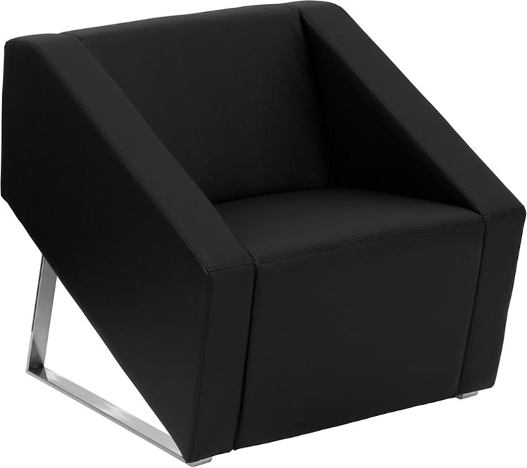 Leather Reception Chair by Innovations Office Furniture