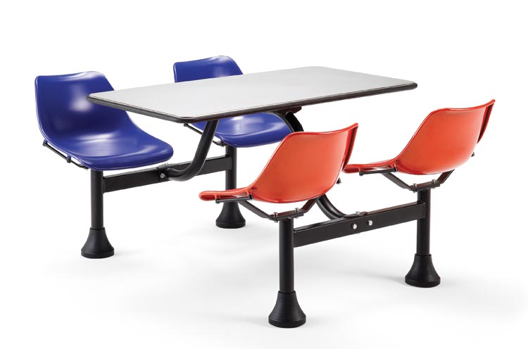 24" x 48" Cluster Table and Chairs by OFM