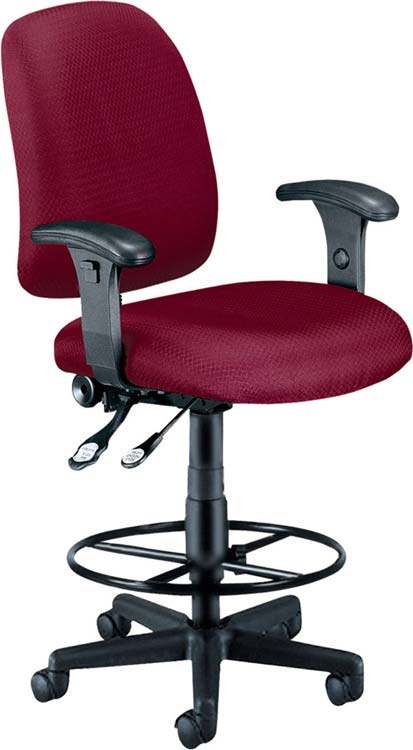 Posture Task Stool with Arms by OFM