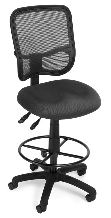 Modern Mesh Ergonomic Task Stool by OFM