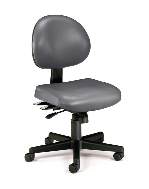 24 Hour Vinyl Task Chair by OFM