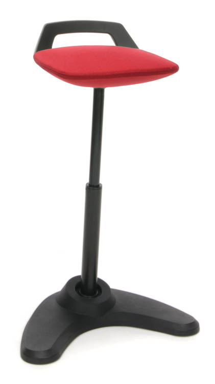 Vivo Height Adjustable Perch Stool by OFM