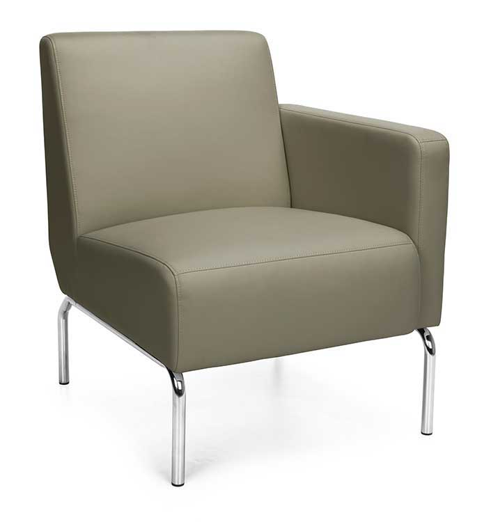 Left Arm Modular Lounge Chair by OFM