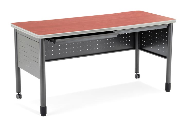 55" Table Desk with Drawers by OFM