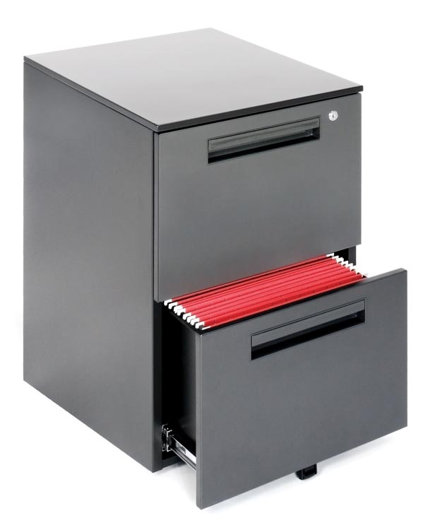 2 Drawer Mobile File Pedestal by OFM