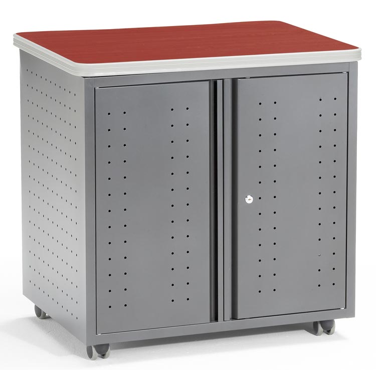 Mobile Locking Utility Table by OFM